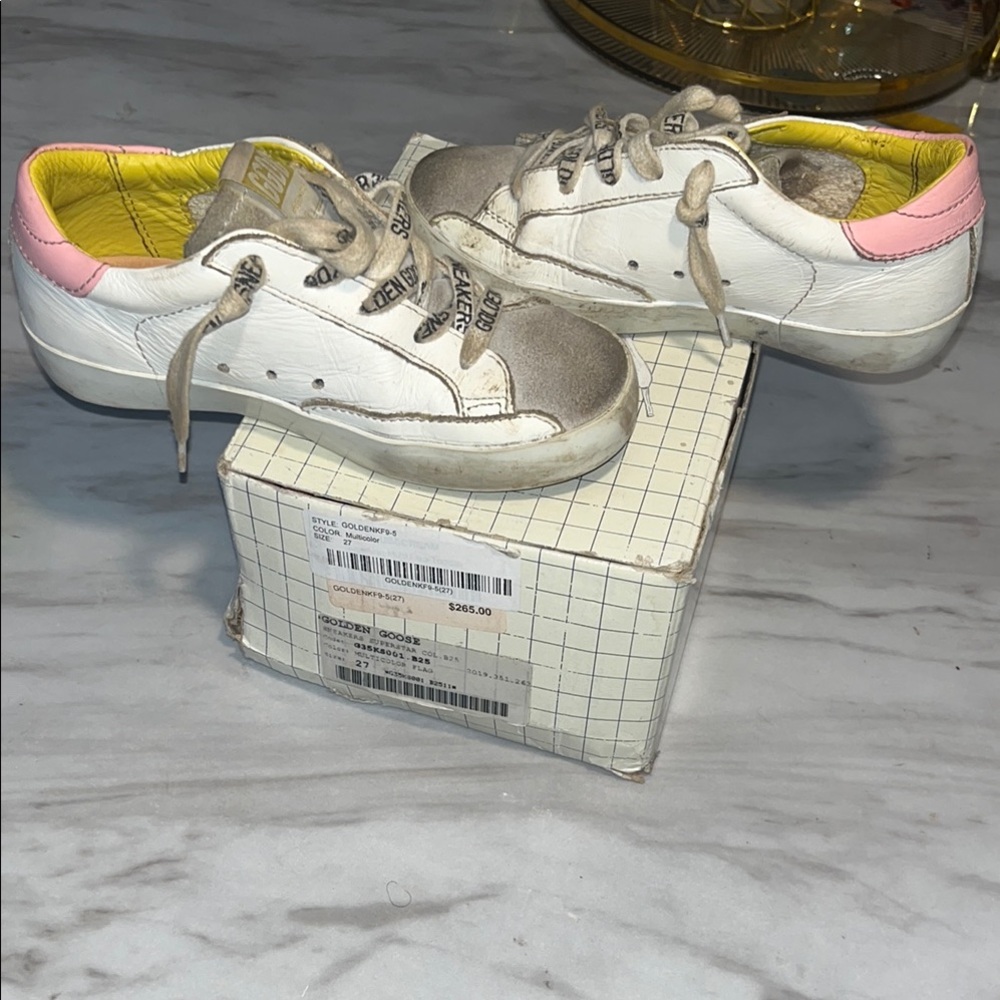Golden Goose Kids Sneakers - Multicolor Star Design - Picture 4 of 5
